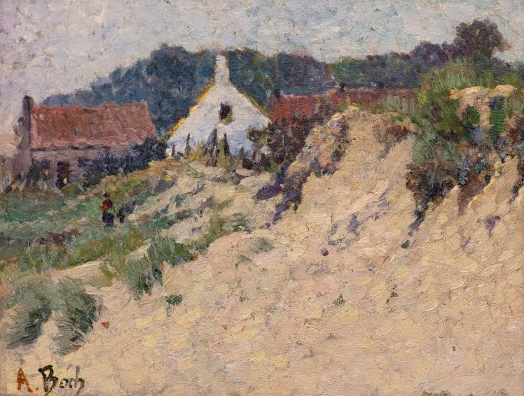 Village in the dunes