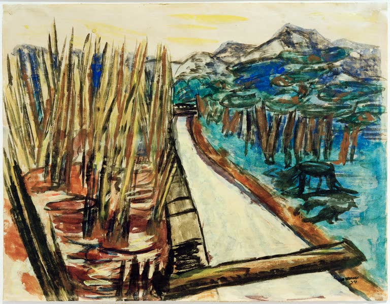 Abendlandschaft (Ohlstadt)