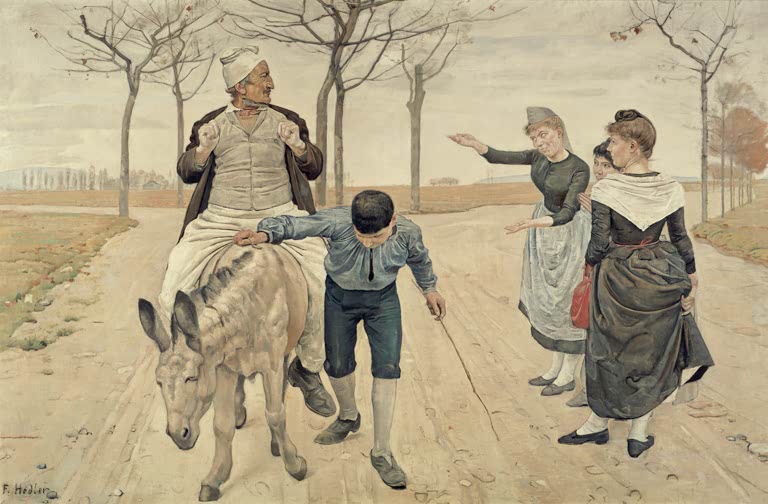 Le Meunier, son fils et l'âne