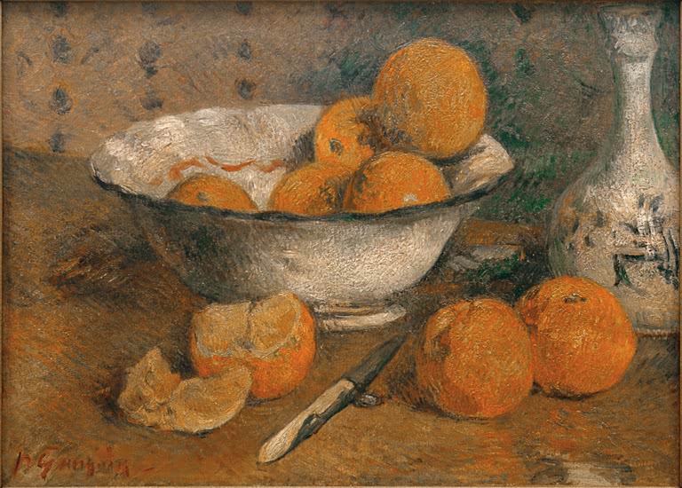 Nature morte aux oranges