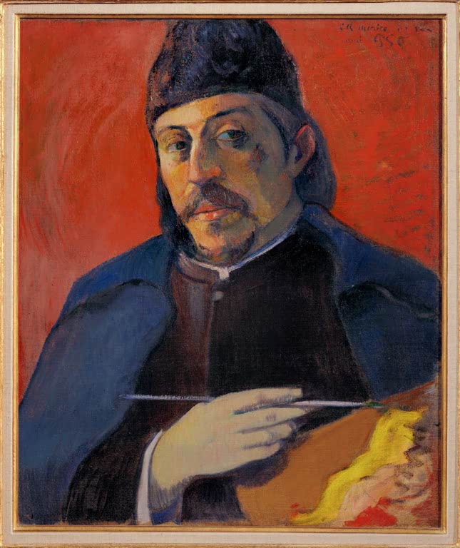 Autoportrait à la palette
