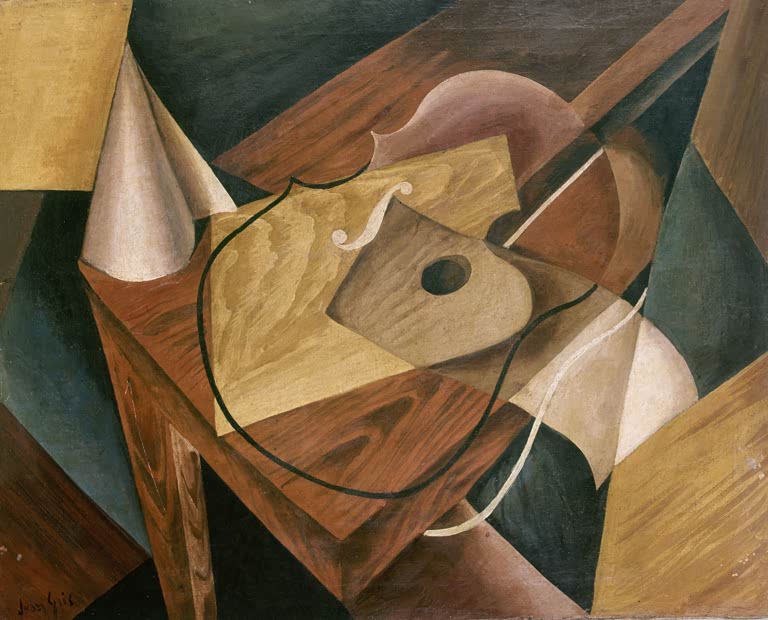 Bodegón con guitarra
