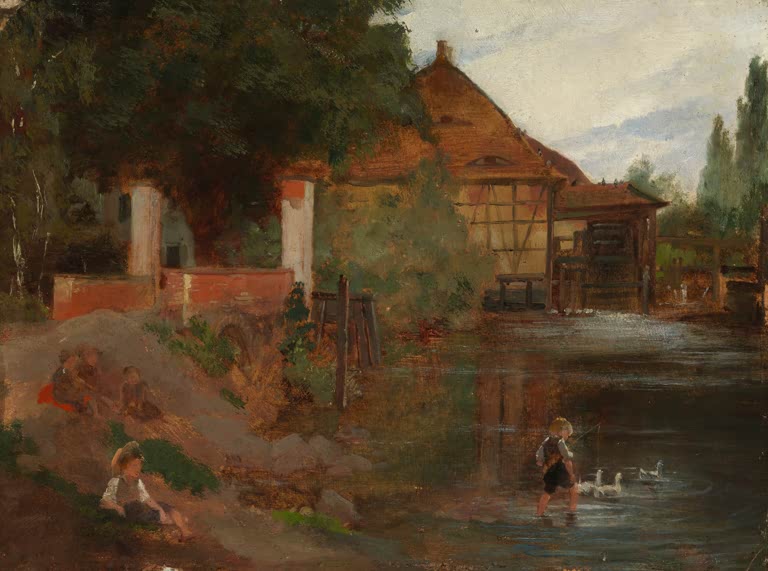 Milldam, Landscape from Germany