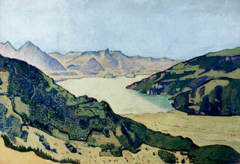 Der Thunersee vom Weg zur Schynigen Platte aus