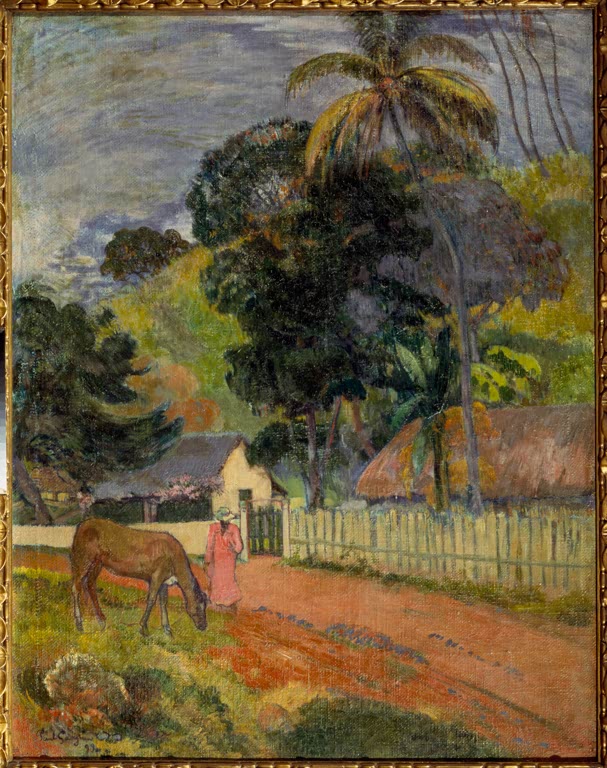 Le cheval sur le chemin