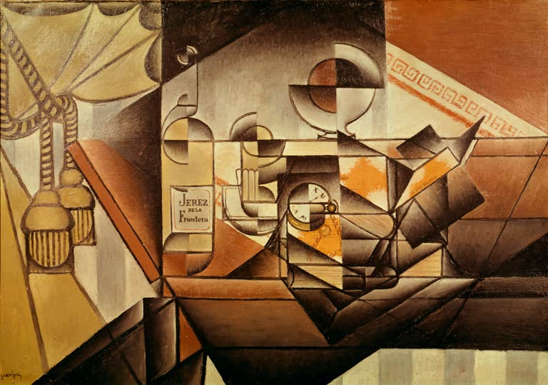 Composition avec montre (Montre et bouteille de Jerez)