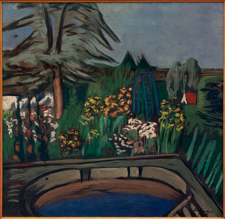 Blühender Garten
