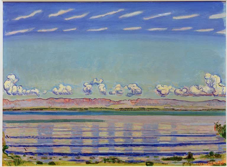 Rhythmische Landschaft am Genfersee