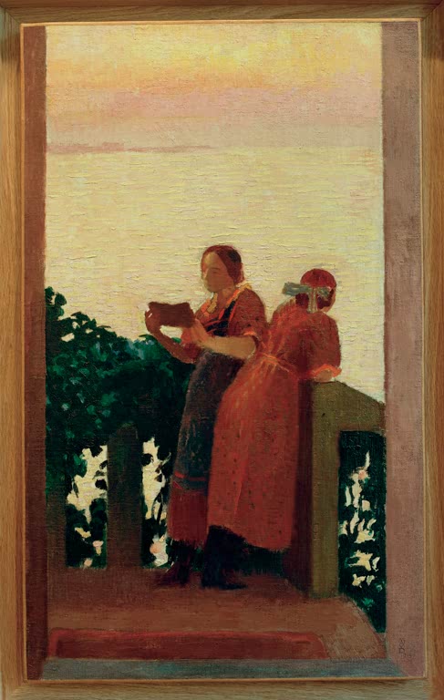 Le Balcon ou Coucher de Soleil