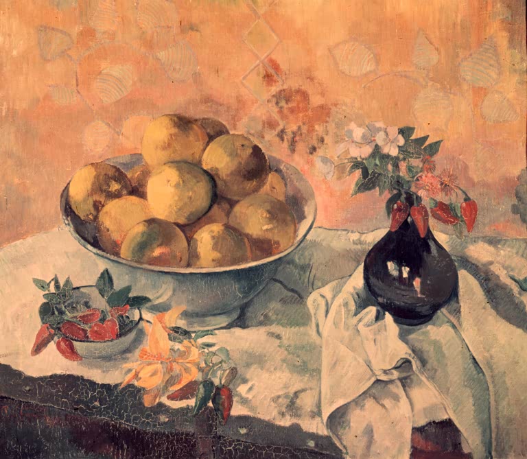 Nature morte aux oranges