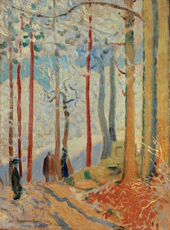 Promenade dans le bois, en Russie
