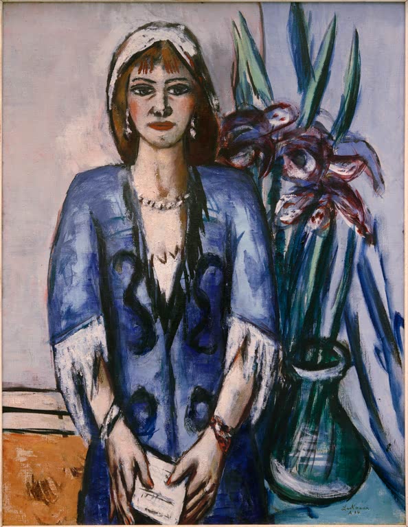 Quappi in Blau und Grau