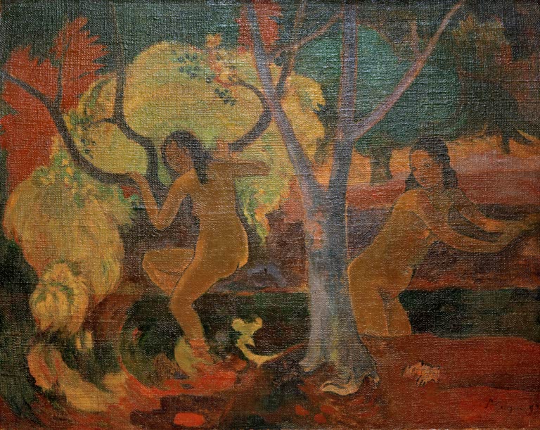 Baigneuses à Tahiti