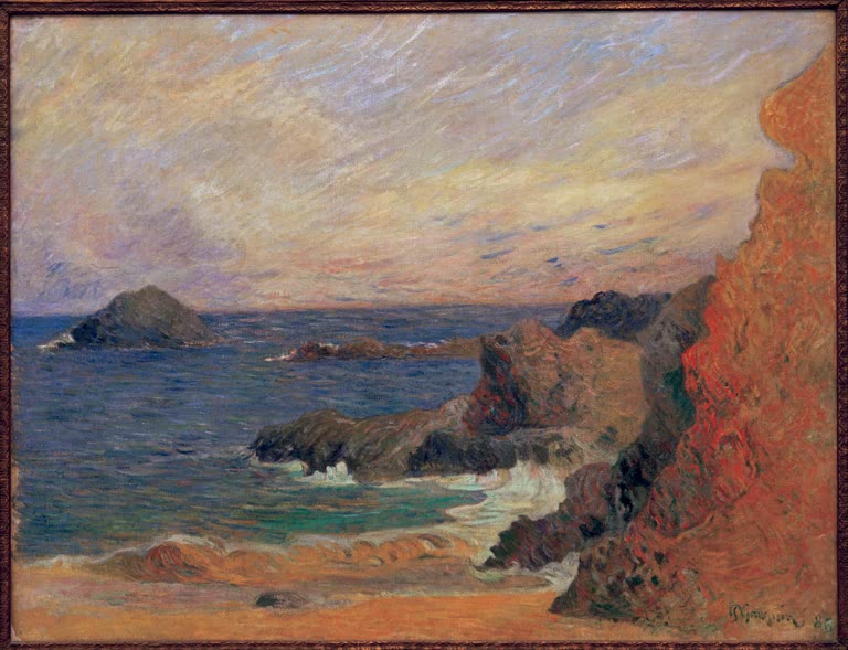 Rochers au bord de la mer