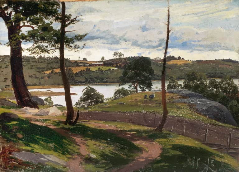 Landscape in August