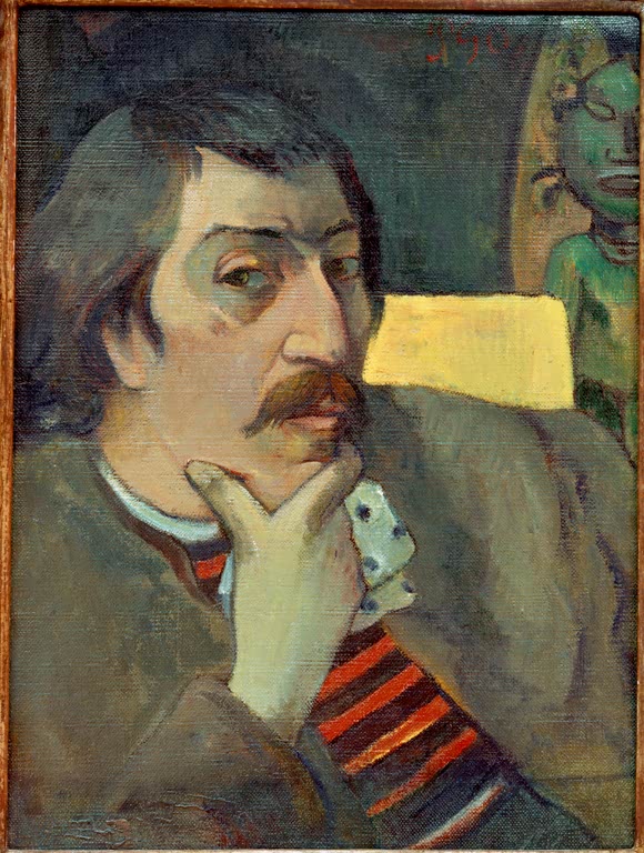 Autoportrait à l'idole