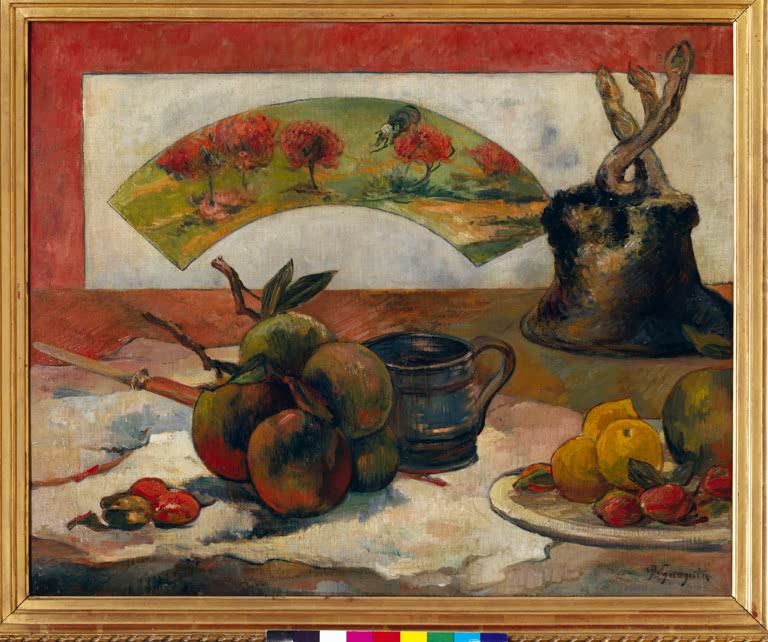 Nature morte à l'éventail