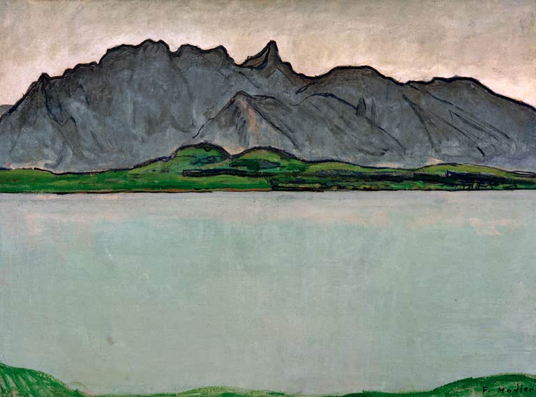 Thunersee mit Stockhornkette