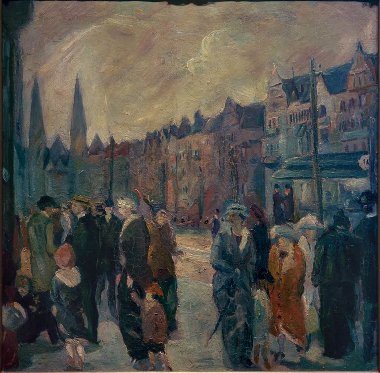 Die Tauentzienstraße in Berlin