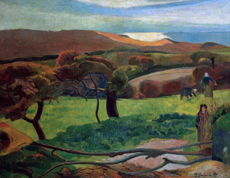 Paysage en Bretagne, Le Pouldu