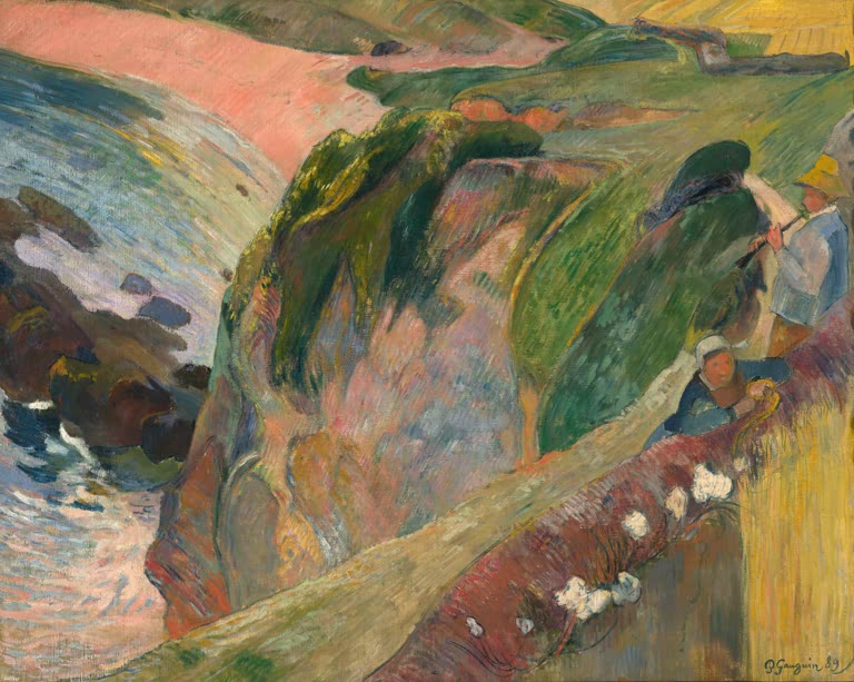 Au bord de la mer