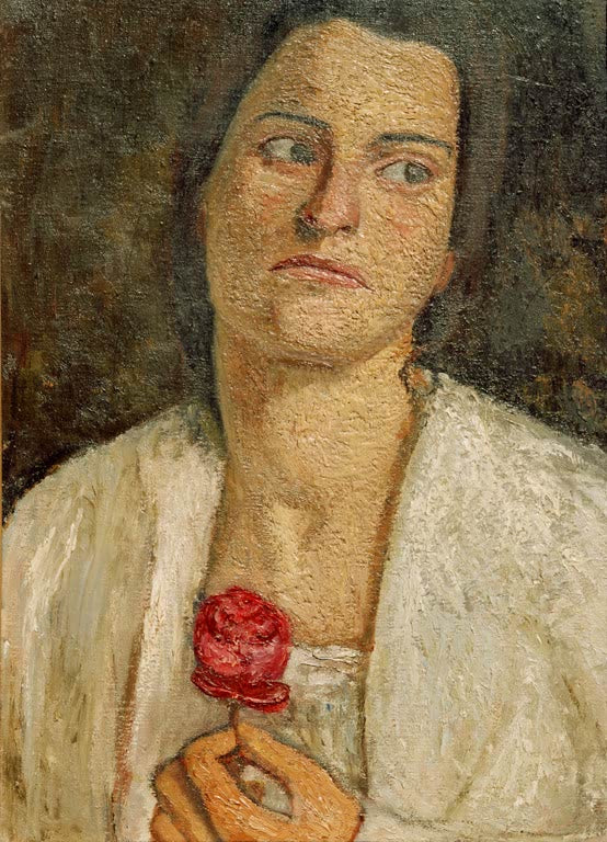 Brustbild der Bildhauerin Clara Rilke-Westhoff