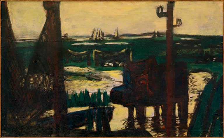 Wattenmeer grün und schwarz-gelb