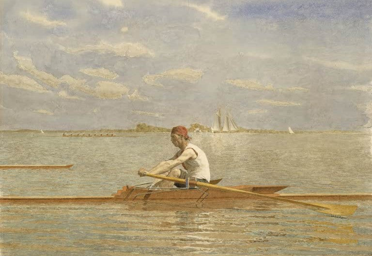 John Biglin in a Single Scull