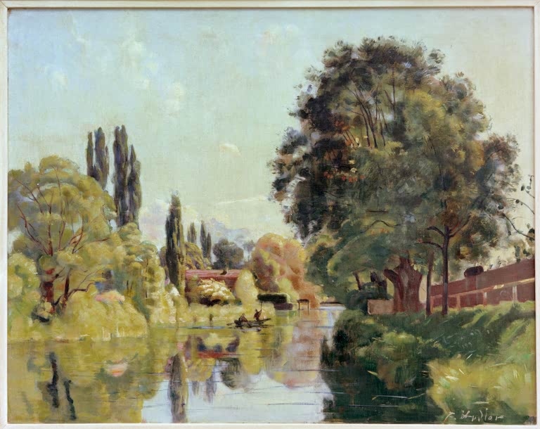 Der Aarekanal bei Thun