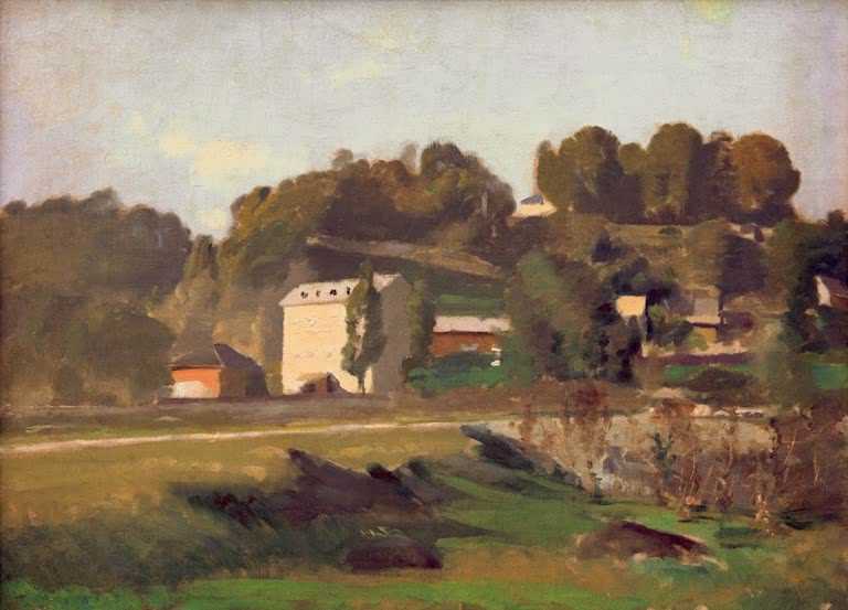 Die Mühle von Sousterre bei Genf