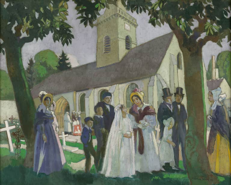 Première communion de Léopoldine à Fourqueux