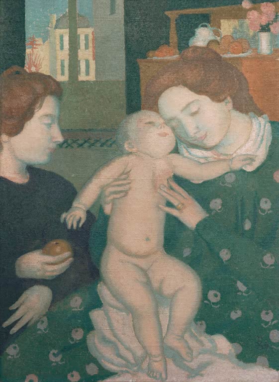 Maternité à la pomme