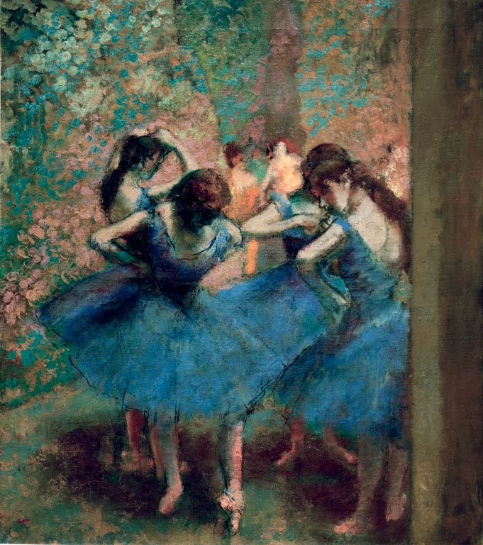 Danseuses bleues