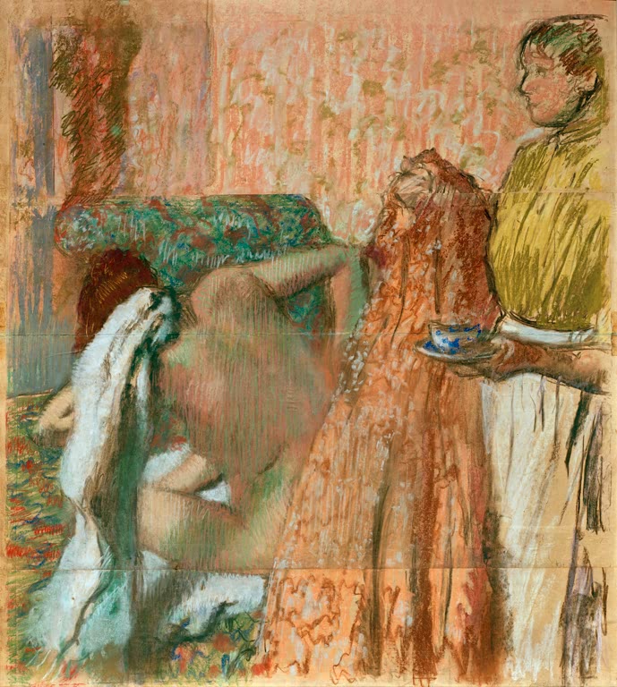 Petit-déjeuner après le bain