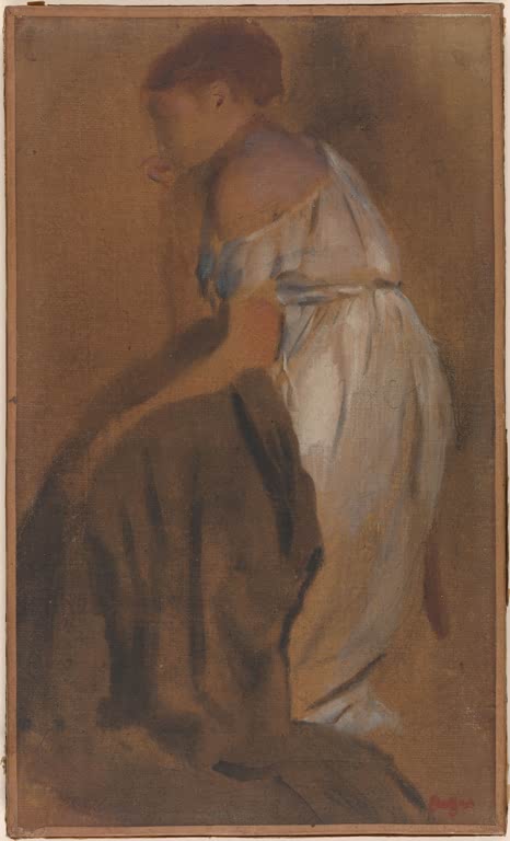 Study of a Seated Woman