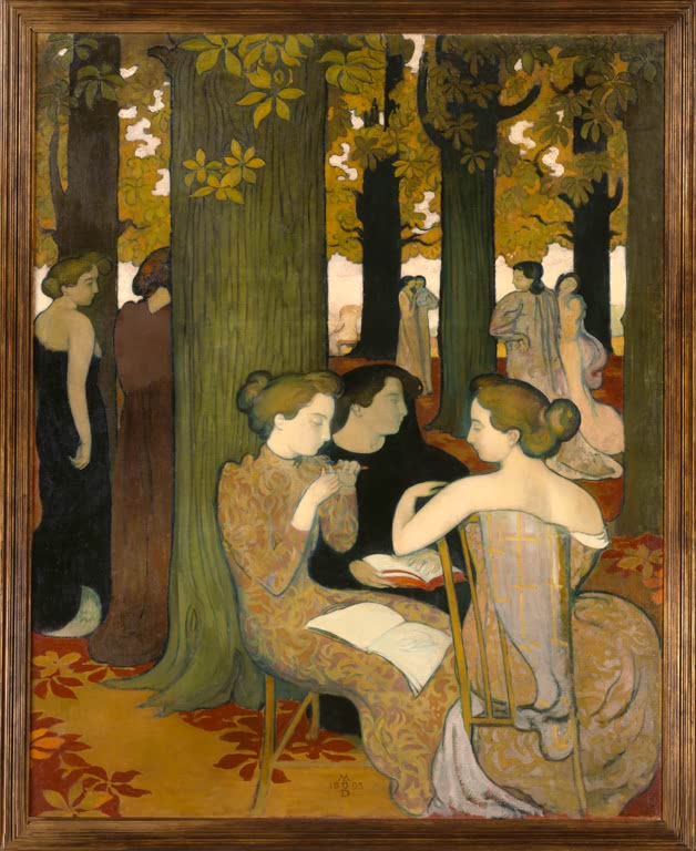 Les Muses, dit aussi parfois: Dans le parc