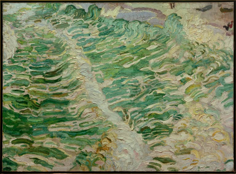 Sonniges grünes Meer