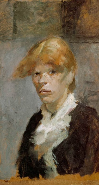 Henri de Toulouse-Lautrec Carmen, die Rothaarige, Fassung Albi Kunstkopie, Brustbild einer jungen Frau mit rotblondem Haar