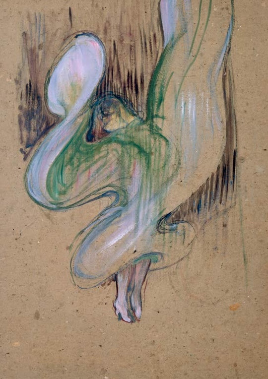 Henri de Toulouse-Lautrec Loïe Fuller in den Folies Bergère Kunstkopie, Tänzerin im wirbelnden Schleier
