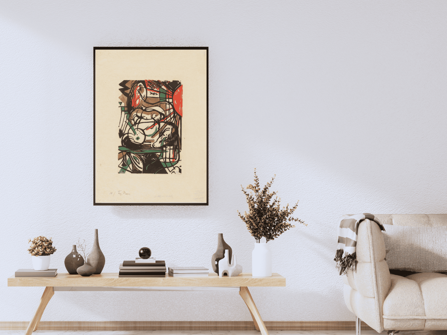 Geburt der Pferde | Franz Marc