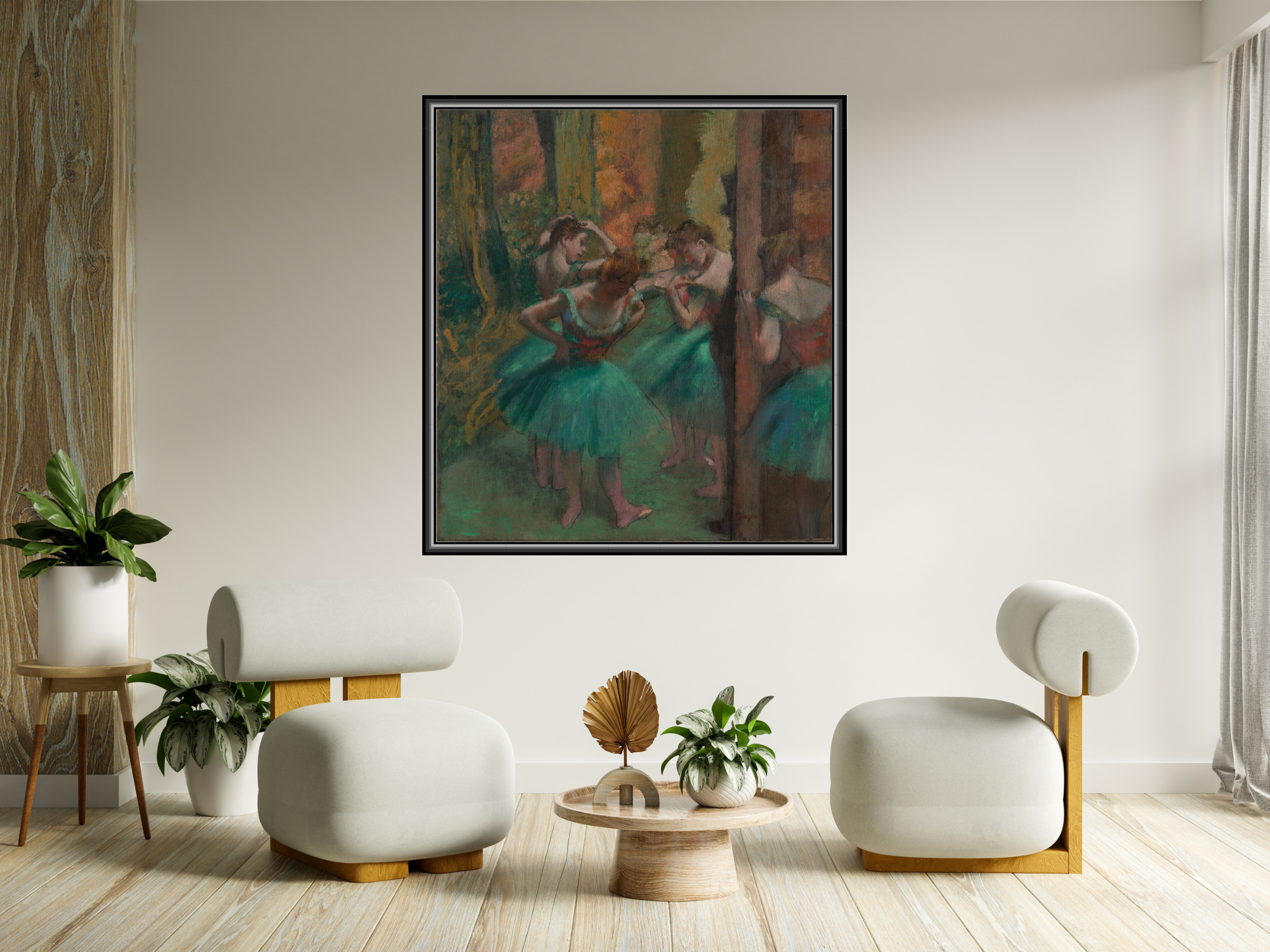 Tänzerinnen, Pink und Grün | Edgar Degas