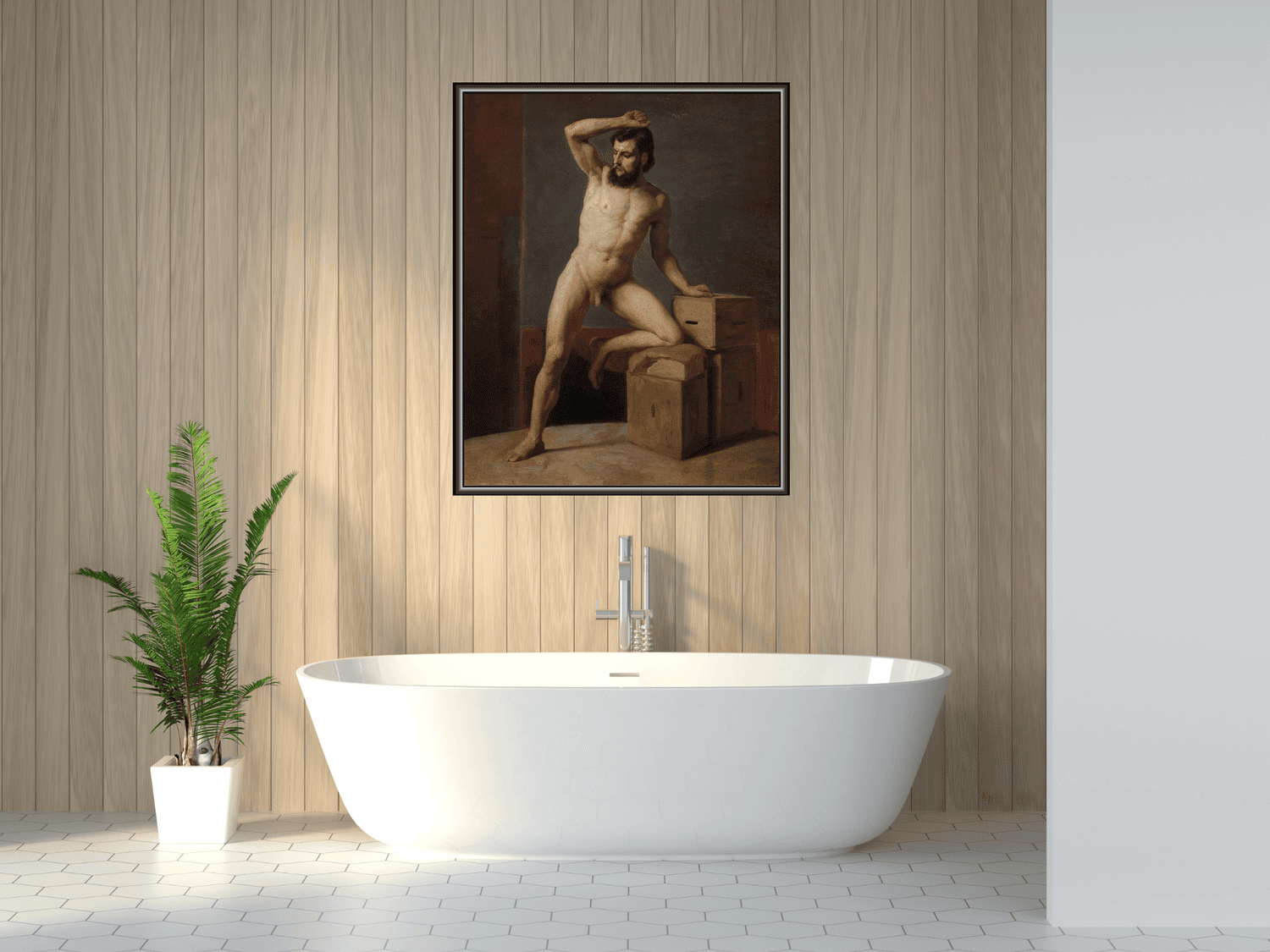 Männlicher Akt | Gustav Klimt