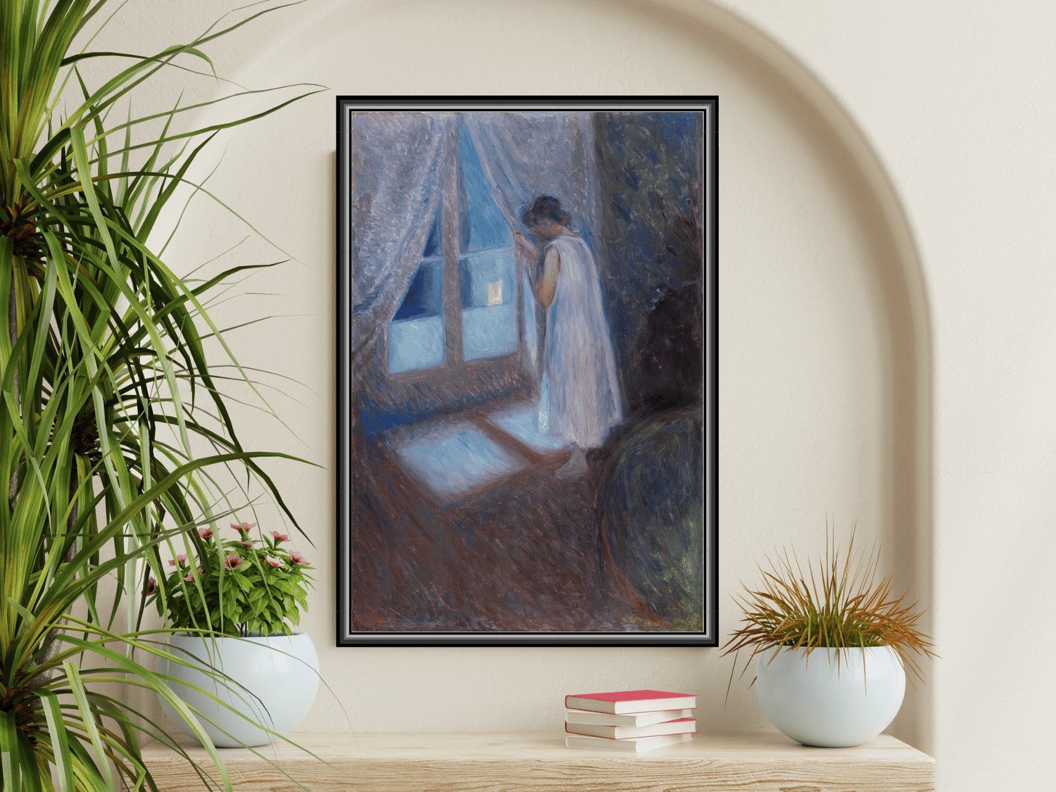 Das Mädchen am Fenster | Edvard Munch