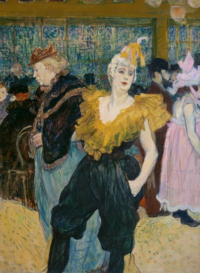 La Clownesse Cha-U-Ka-O im Moulin Rouge | Henri de Toulouse-Lautrec